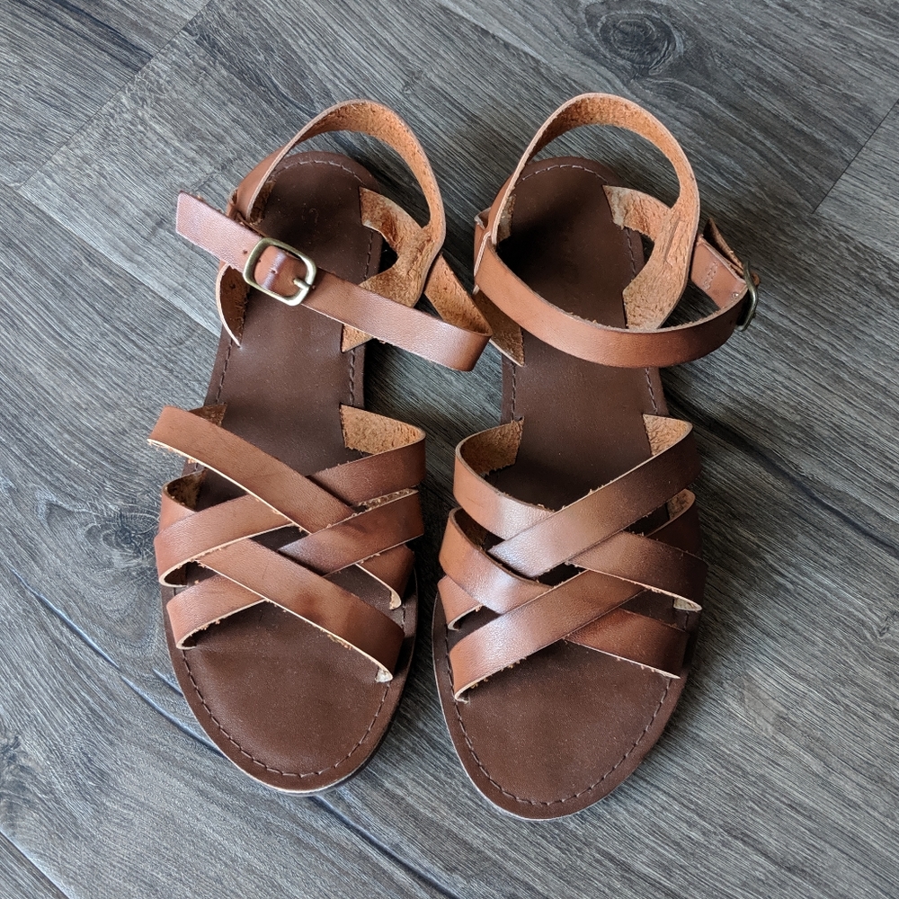 Brown Strappy Sandal
